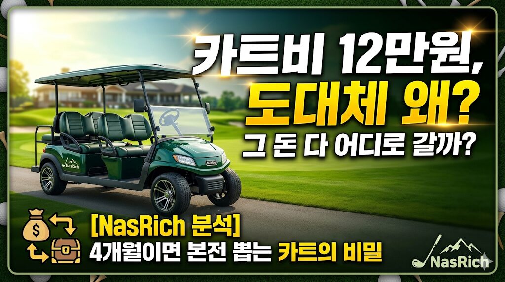 카트비 12만원, 그 돈 다 어디로 갈까?